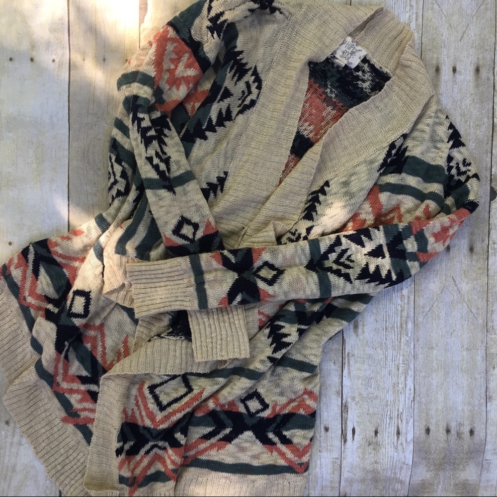 Hippie rose sweater